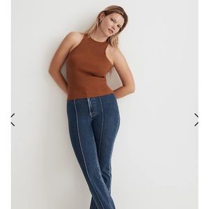 NWT Madewell signature knit cutaway tank